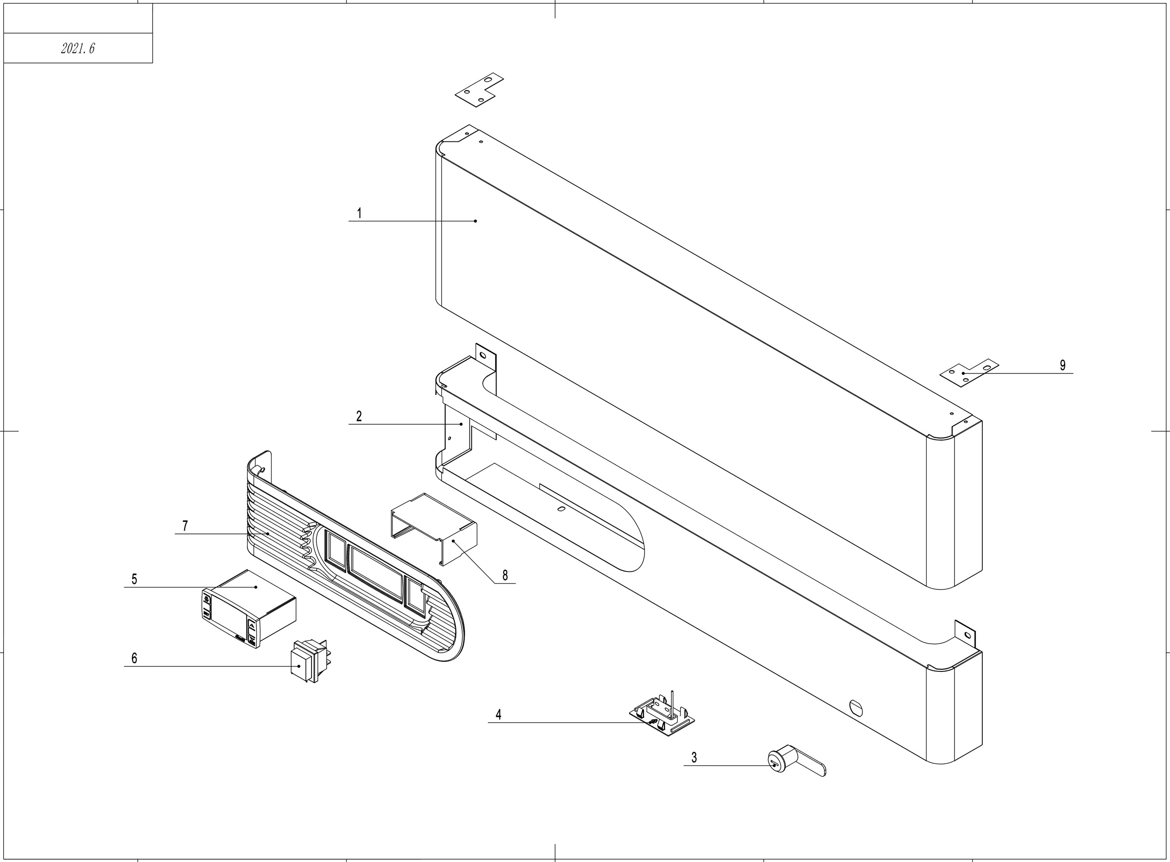 Version 2 - Motor Cover Assembly